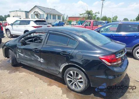 2015 Honda Civic Se z USA, uszkodzony, nr VIN 19XFB2F77FE211958